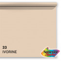 Superior Background Paper 33 Ivorine 1.35 x 11m