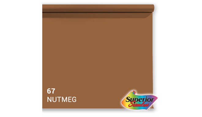 Superior paberfoon 1,35x11m, nutmeg (67)