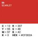 Superior Background Paper 56 Scarlet 1.35 x 11m