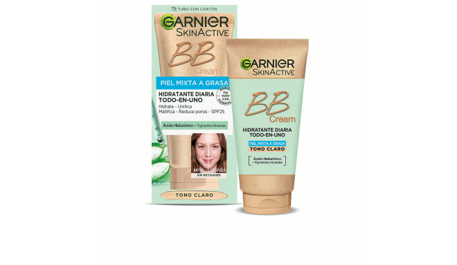 Hydrating Cream with Colour Garnier Skinactive Bb Cream Light 50 ml Spf 25