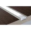 Built-in anodized aluminum profile with frost