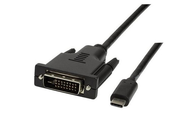 LogiLink кабель USB-C - DVI UA0331 1.8 м