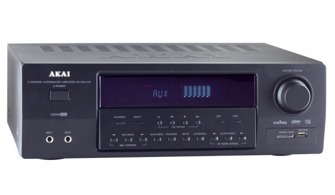 Akai As Ra Av Receiver W Channels Surround Black Receivers Photopoint Lv