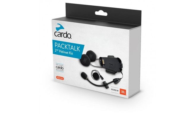 Cardo PackTalk 2nd Helmet Kit Audio komplekts ar skaņu no JBL