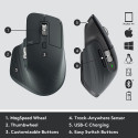 Wireless mouse Logitech MX MASTER 3, Graphite