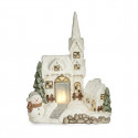 Decorative Figure Christmas LED Light House Polyresin (18 x 54 x 42 cm)