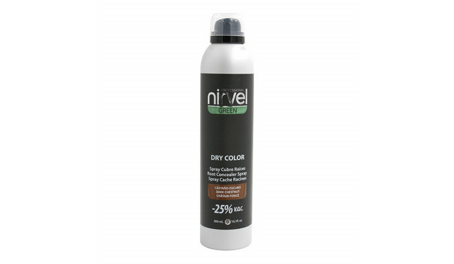 Aerosols sirmu matu pārklāšanai Green Dry Color Nirvel 8435054666384 Tumša kastaņa (300 ml)
