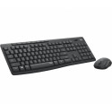 Logitech MK295 Silent Wireless Combo, wireless keyboard with mouse, black