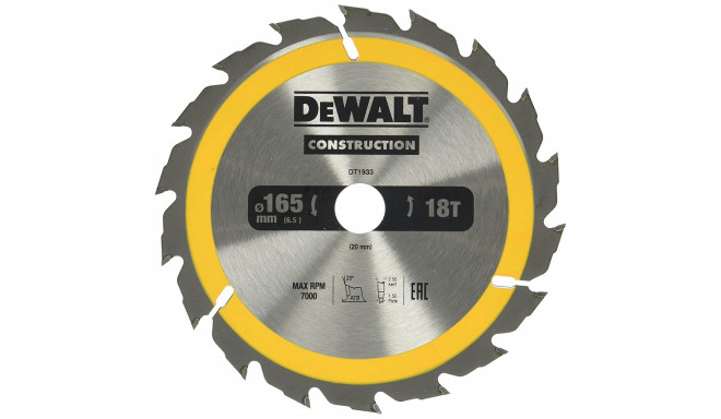 Режущий диск Dewalt dt1933-qz