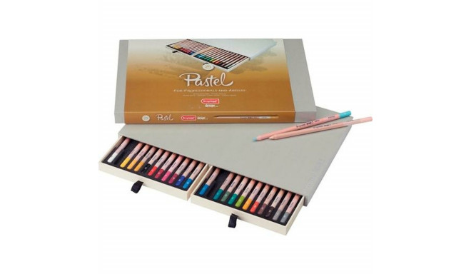 Pastel pencil Bruynzeel Design 24 Pieces Case Multicolour