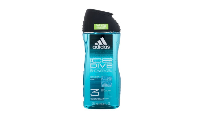 Adidas Ice Dive Shower Gel 3-In-1 (250ml)