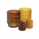 Candle Set DKD Home Decor (2 Units) (36 gr)