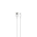 XO kaabel USB - Lightning 2,1A 2m, valge (NB103)