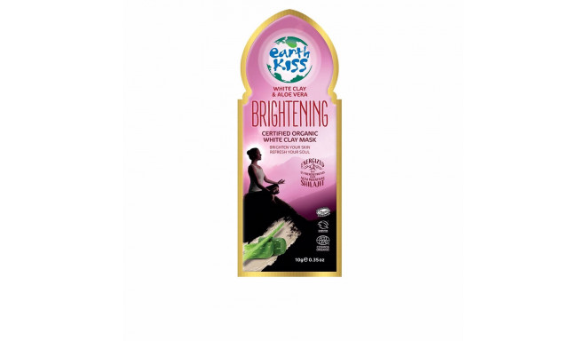 EARTH KISS BRIGHTENING certified organic white clay mask 10 ml