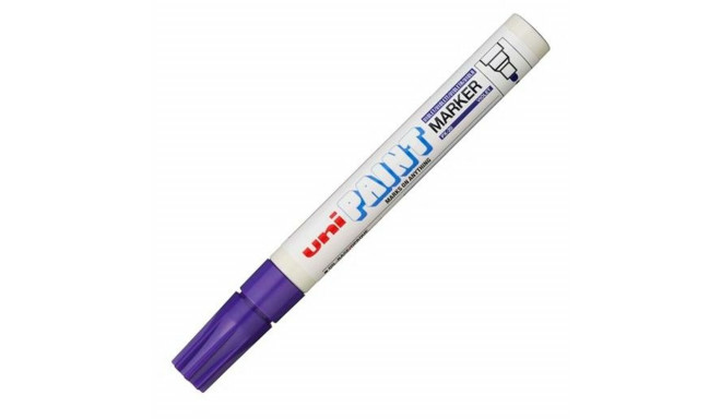 Permanentais marķieris Uni-Ball Paint Marker PX-20 Violets 12 gb.