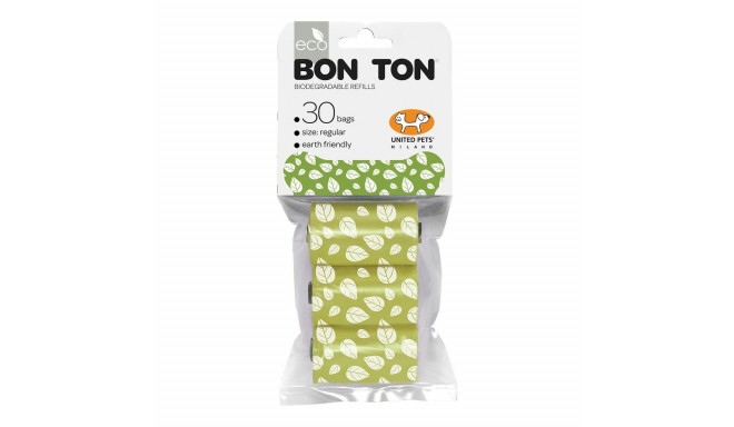 Гигиенические пакеты United Pets Bon Ton Regular Пёс Зеленый (3 x 10 uds)