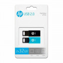 USB-pulk HP 212 USB 2.0 Sinine/Must (2 uds) (32 GB)
