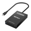 Caruba 2 in 1 Cardreader XQD + SD USB C