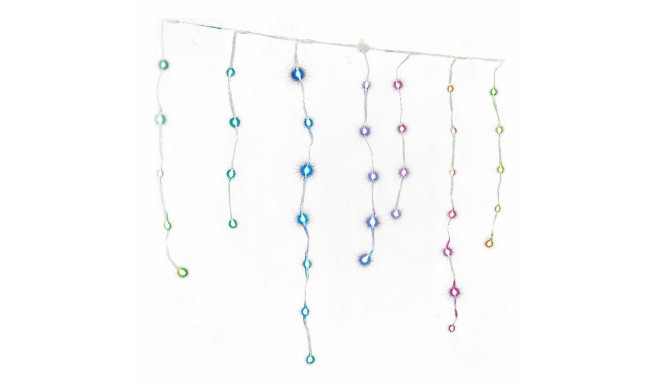 LED Curtain Lights Icicle Multicolour (300 x 70 cm)