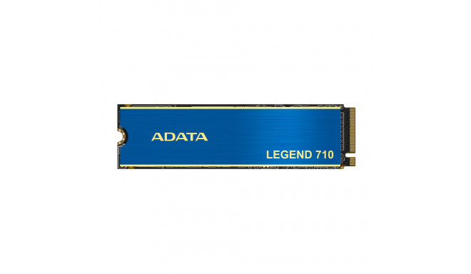 ADATA  SSD||LEGEND 710|256GB|M,2|PCIE|NVMe|3D NAND|Write speed 1000 MBytes/sec|Read speed 2100 MByte
