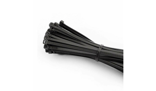 Nylon Cable Ties EDM Black 100 Units