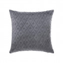 Cushion Atmosphera Polyester Dark grey (40 x 40 cm)