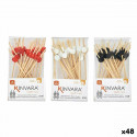 Bamboo toothpicks Set (12 x 0,5 x 1 cm) (48 Units)