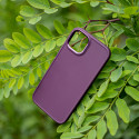 Satin case for iPhone 14 6,1" burgundy