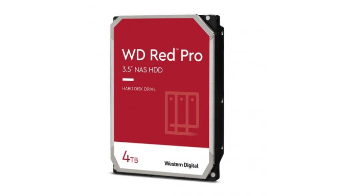 Western Digital kõvaketas Red Pro 4 TB 3.5" 4000 GB Serial ATA III