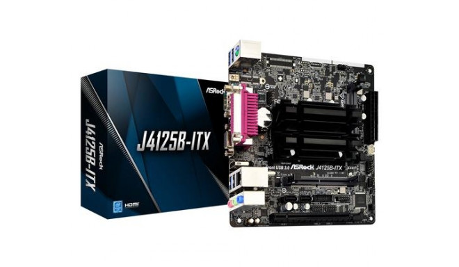 ASRock Emaplaat J4125B-ITX Mini ITX - Emaplaadid - Photopoint