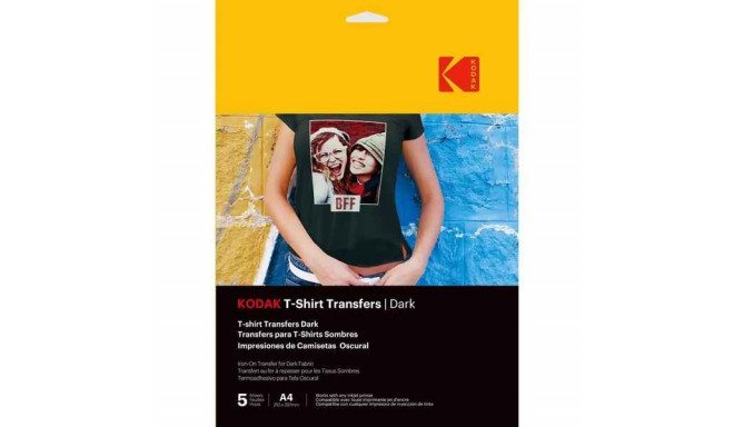 Kodak T-Shirt Transfers Dark 5pcs (3510553)