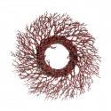 Advent wreathe Branch Red Blue (50 x 10 x 50 cm)