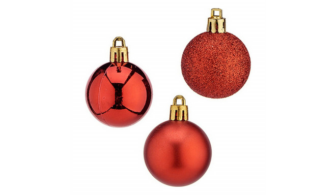 Christmas Bauble 20 Units Ø 4 cm Red Plastic