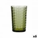 Glass La Bouchée Alma Green Glass (350 ml) (Pack 6x)