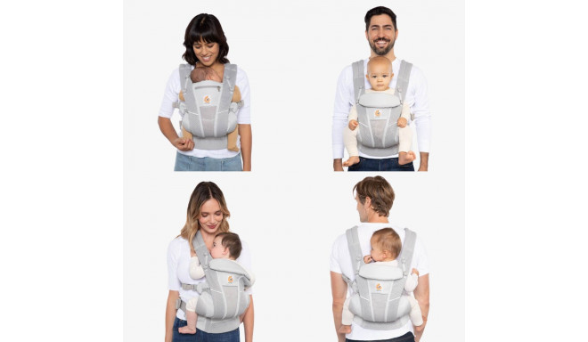 Ergobaby Omni Breeze beebikandja grafiithall