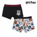 Vīriešu Bokseršorti Harry Potter Daudzkrāsains (2 uds) (M)
