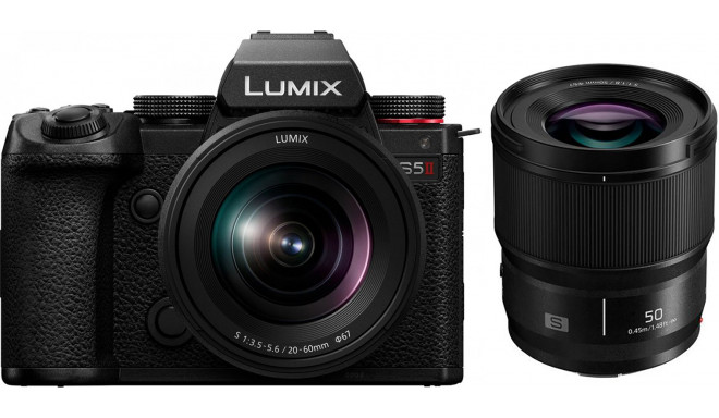 Panasonic Lumix DC-S5 II + 20-60 мм + 50 мм