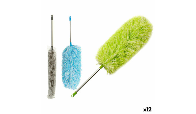 Brush 59 cm Aluminium Blue Green Grey Plastic (12 Units)