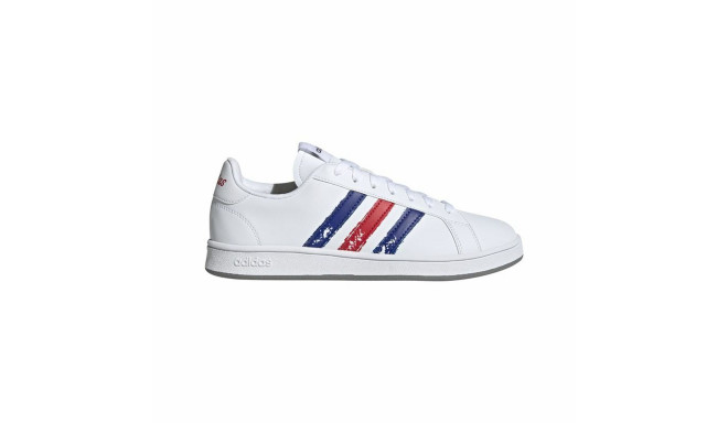 Men’s Casual Trainers Adidas Grand Court Base Beyond Red Blue White - 41 1/3