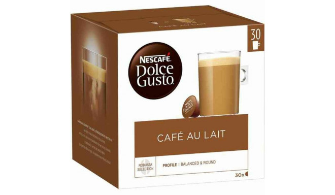 Kohvikapslid Nescafé Dolce Gusto Cafe Au Lait 1 Ühikut 30 Ühikut
