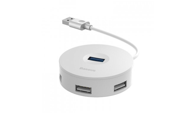 Hub 4in1 USB to USB 3.0 + 3x USB 2.0 Baseus 15cm (white)