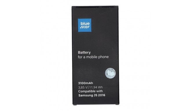 Battery for Samsung J5 2016 3100 mAh Blue Star Premium