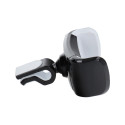 Car holder for smartphone to air vent black-white 360 SILK