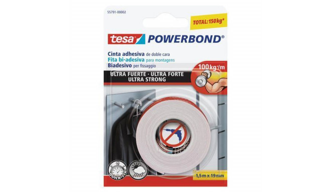 "Līmlente TESA Powerbond Ultra Strong (19 mm x 1,5 m)