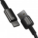 Baseus Tungsten Gold Cable USB to USB-C, 100W, 2m (black)