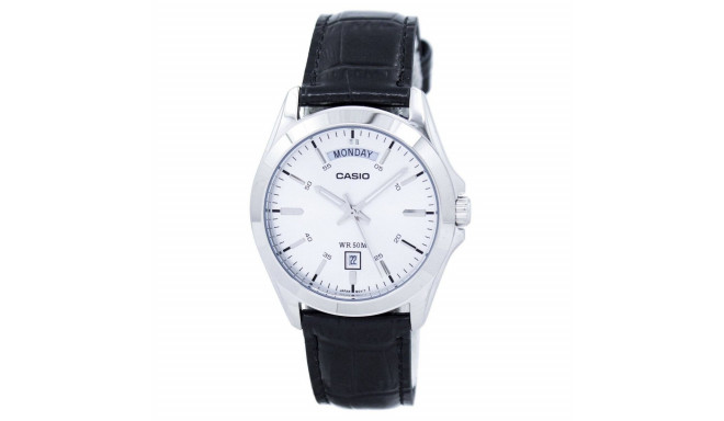 Meeste Kell Casio DAY DATE Must (Ø 40 mm)