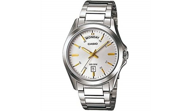 Meeste Kell Casio MTP-1370D-7A2VDF Hõbedane (Ø 40 mm)