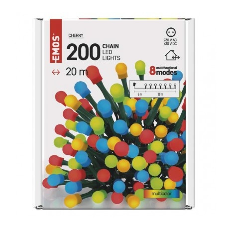 200 LED XMAS CHERRY MF 20M MC