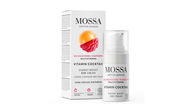 MOSSA VITAMIN COCKTAIL ENERGY BOOST CREMA DE OJOS FRAMBUESA 6ML