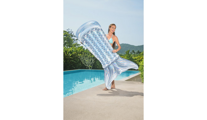 täispuhutav veeraft irisdescent merineitsi saba lamamistool 6'4" x 40"/1.93 m x 1.01 m, erinevad vär